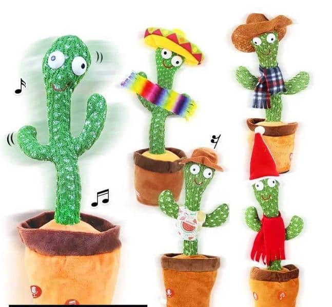 Dancing Cactus Plush Toys For Kids 1