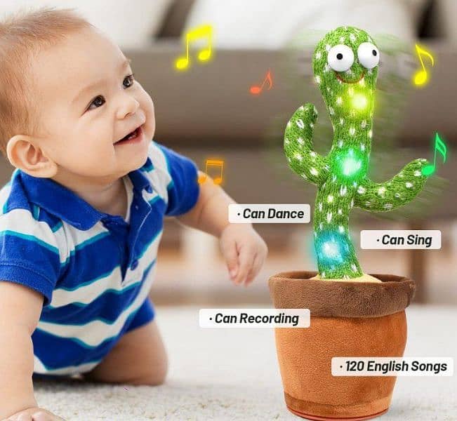 Dancing Cactus Plush Toys For Kids 3