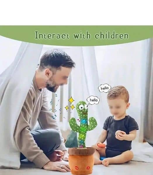 Dancing Cactus Plush Toys For Kids 7