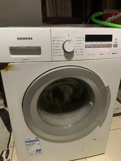 Siemens fully automatic washing machine