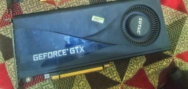 Gtx 1660 zotac. power full gaming Graphic Card