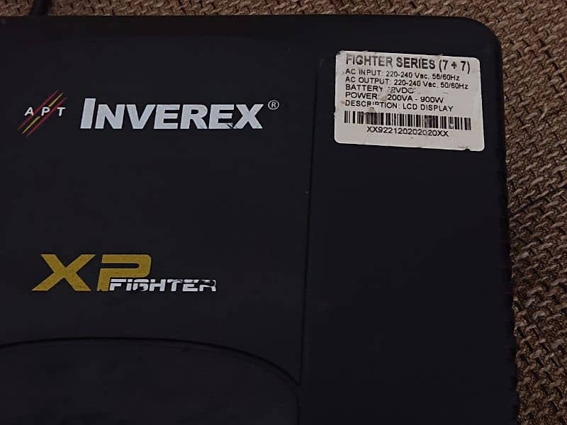 inverex 1.2kv 900wat inverter 12vlot no ripre no fault 6