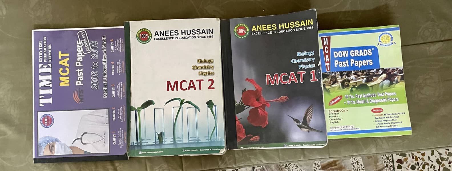 MCQs MCAT /ECAT /SAT Entry Test Preparation Books, Mock & Past Papers 3