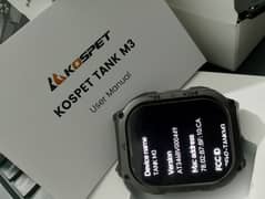 KOSPET TANK M3 Smartwatch Brand New Box Pack