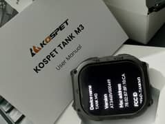 KOSPET TANK M3 Smartwatch Brand New Box Pack 0