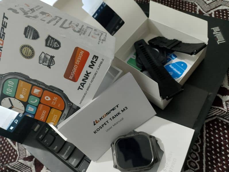 KOSPET TANK M3 Smartwatch Brand New Box Pack 1