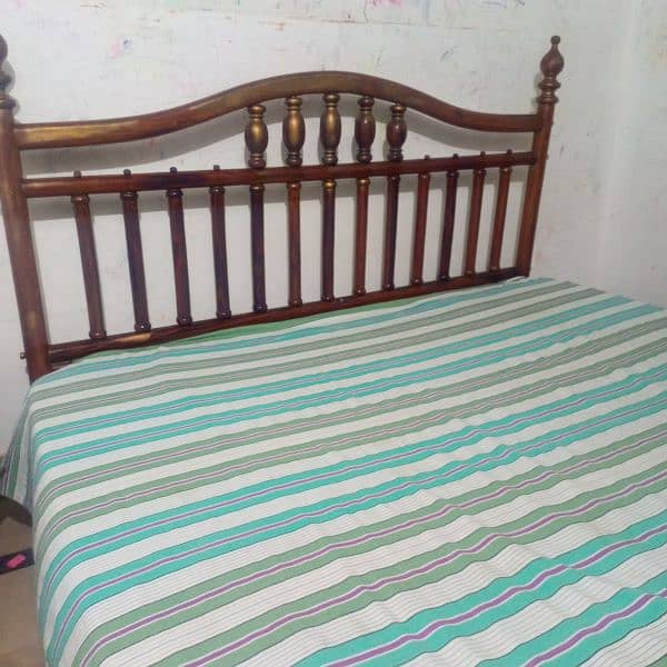 wooden bed set 1