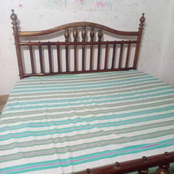 wooden bed set 4