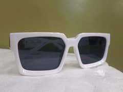 White & Transparent Sunglasses