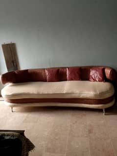 9 seater sofa set , with 9 cushions 2 sofas are 2 seater and 1 is 5 0