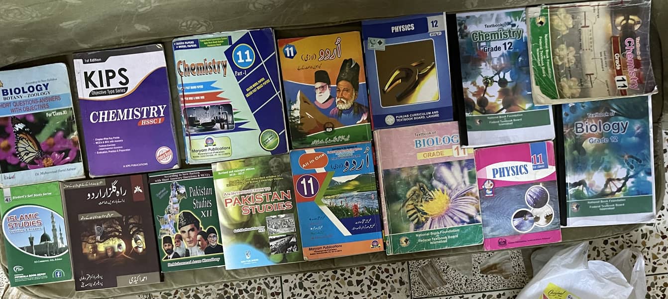 1st & 2nd Year Intermediate Board Textbooks, Notes & Past Papers 2