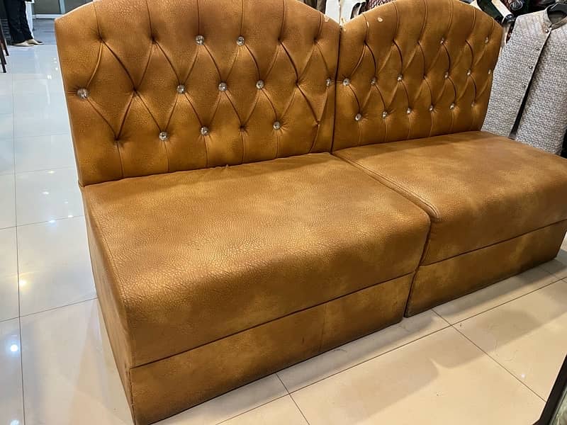 Leather sofa set 3+2+2 1