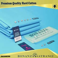 unstitched  cotton  smooth nd clean