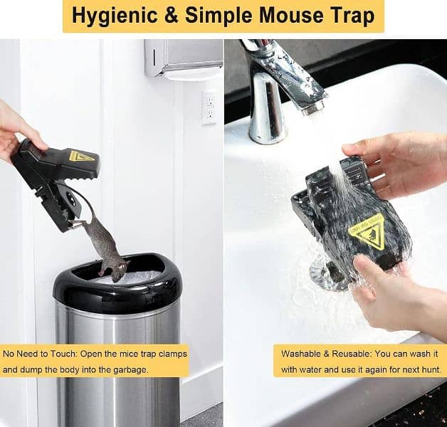 Mouse trap mouse catcher pack of 2 4