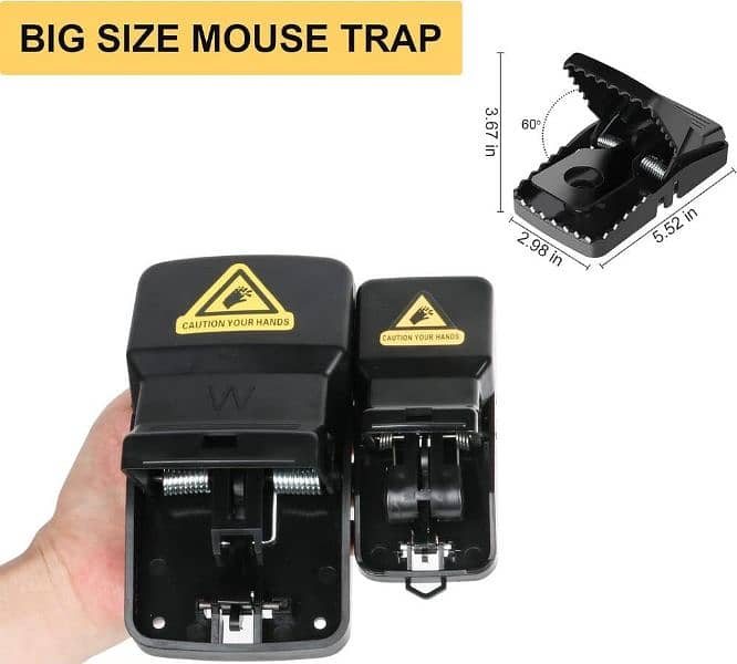 Mouse trap mouse catcher pack of 2 5