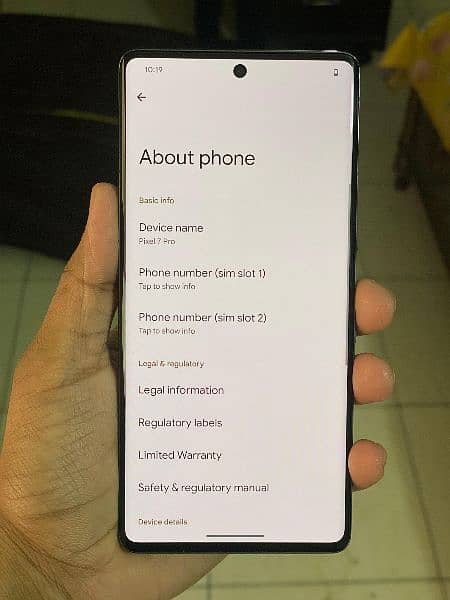 google pixel 7 pro 10 by 10 sim time available physical+e sim 2