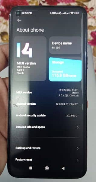 Xiaomi Mi 10 T 8/128 10/10 condition 7