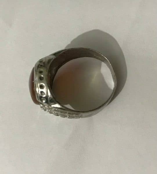 Yemeni Aqiq original with Silver ring 4