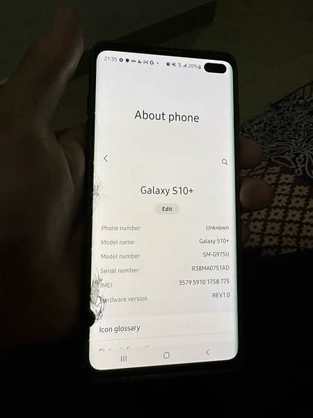 S10 plus cracked for sale 5
