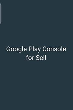 Google Play Console for Sell