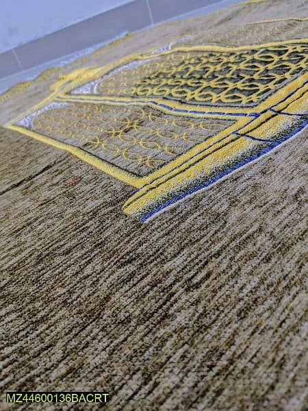 Beautiful Embossed velvet prayer mat. WhatsApp:0349-9143433 0