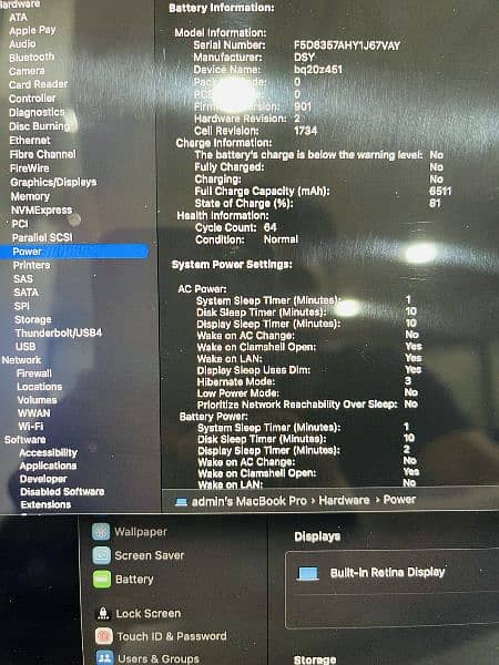 Macbook Pro 2018 15 Inch i7 2.6GHz 4GB Graphics 16/512GB i7 MacBook 4