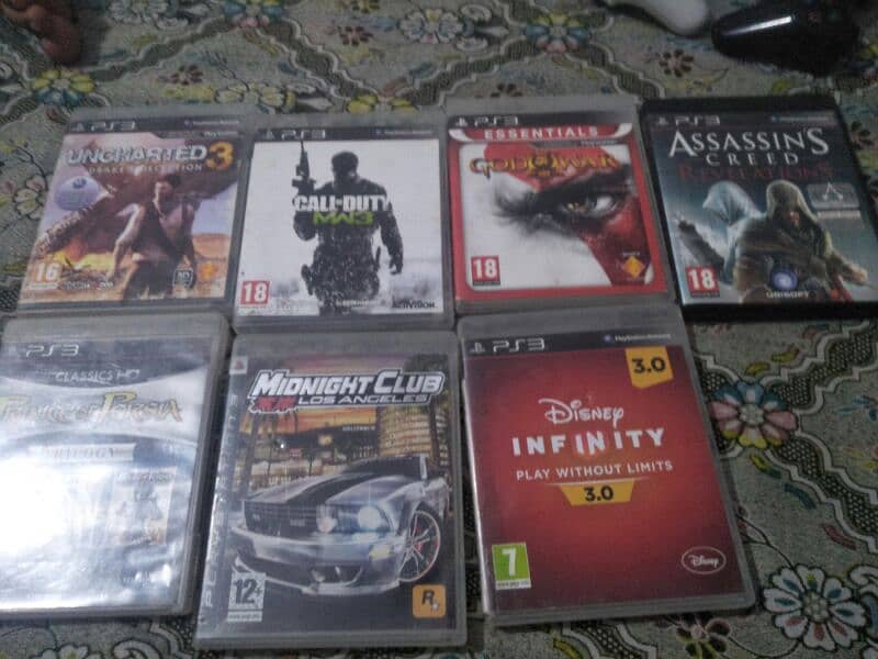ps3 7 cds games new 0