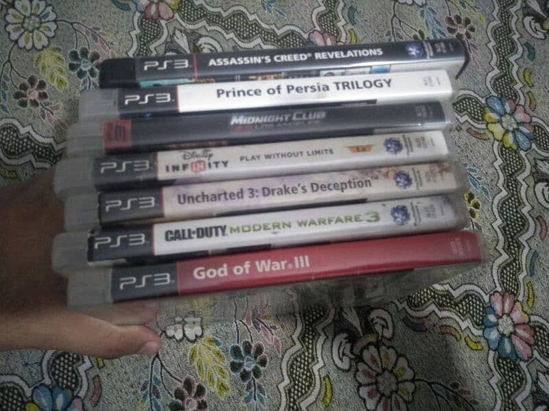 ps3 7 cds games new 1