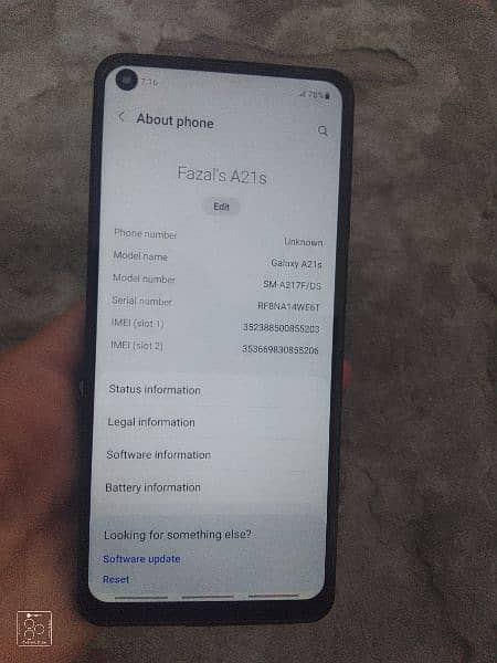 Samsung A21s ram4 momery128gb)WhatsApp 03269984379 1