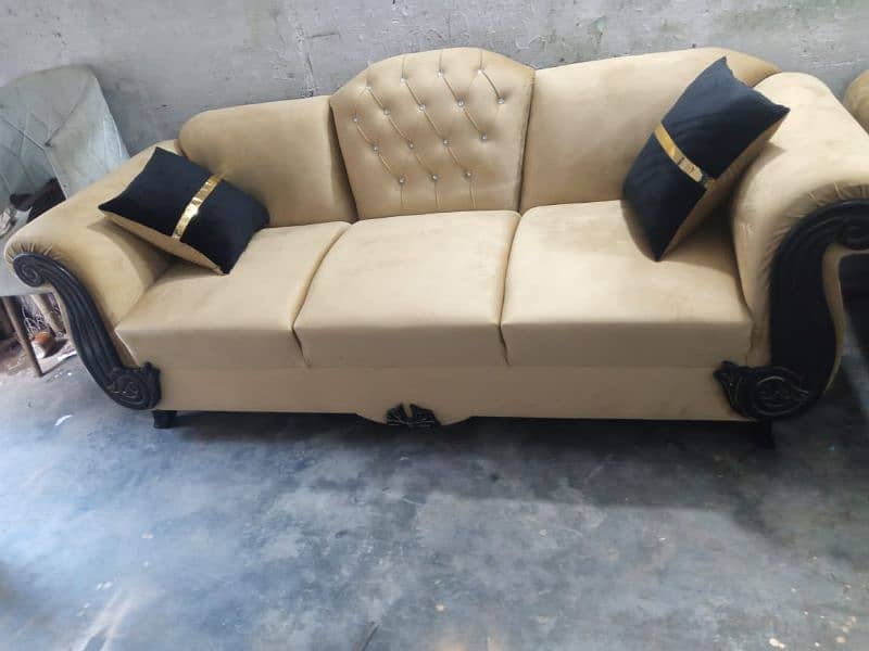 Brand new sofa set . . market price 65000 after discount 50000 final 1