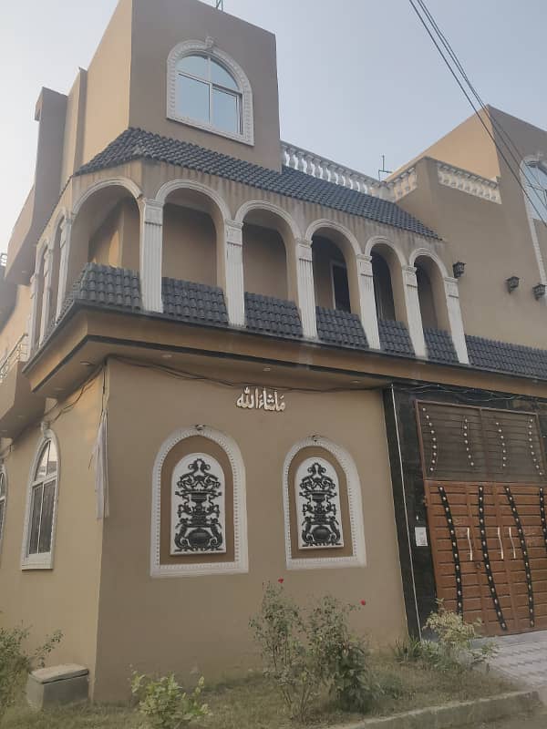 3.5 Marla brand new corner Spanish design house is available for rent in Rehman garden housing scheme phase 4 canal road near jallo Park Lahore 13