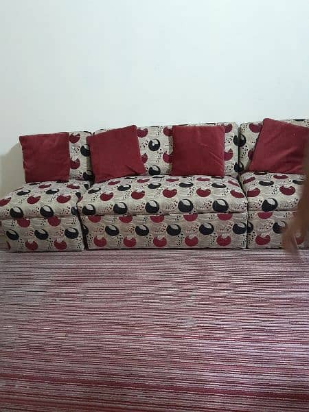 sofa set with table for sale 9