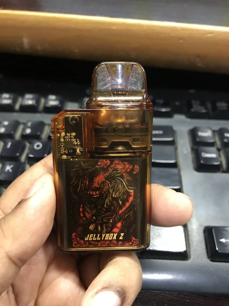 Rincoe Jellybox Z Pod/Vape With Cush Man Mango Flavour 5