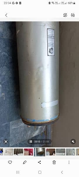 Gas Geyser 35 Gallon 1