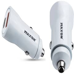 maxon c-15 pd  fast car charger -38w 3.1 ampere qc-3.0+pd  with 2 port