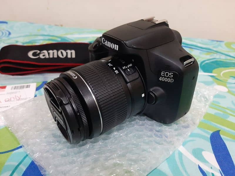 Canon Eos 4000d Dslr Camera With 18-55 Kit Lens 0