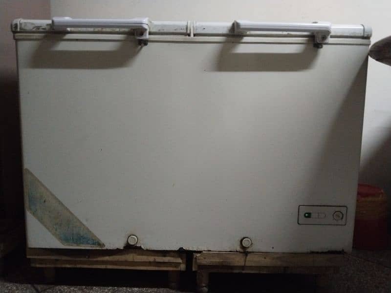 Haier 2 door freezer fridge 1