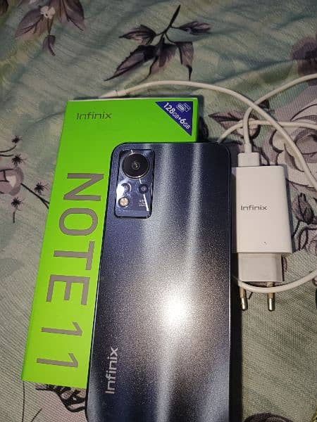 Infinix Note 11 Mobile Box Charger 9/10 3