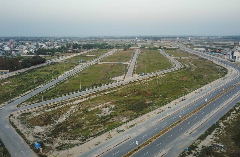 1 Kanal Ideal Location Plot with All Dues Clear For Sale in H Block Phase 9 Prism DHA Lahore 2