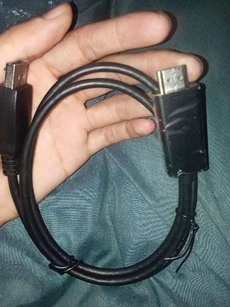 Display Port to HDMI converter cable 7