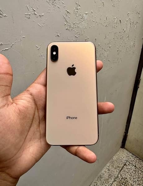 iPhone XS Gold 0