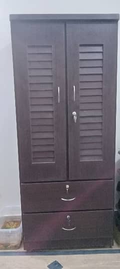 2 door wardrobe with 2 drawers