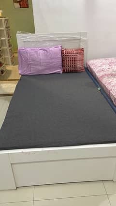 new white single bed 0