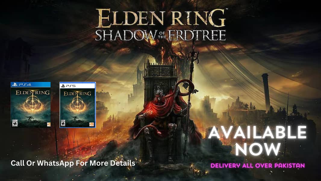 ELDEN RING SHADOW OF THE ERDTREE - PS4 & PS5, XBOX 0