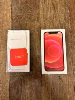 Iphone 12 128gb non pta approved, Red color mint condition