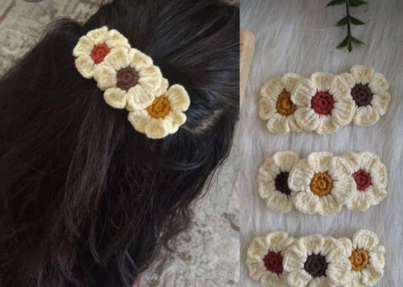 crochet hair accessories 9