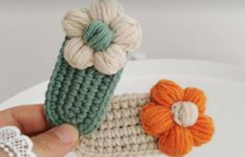 crochet hair accessories 12