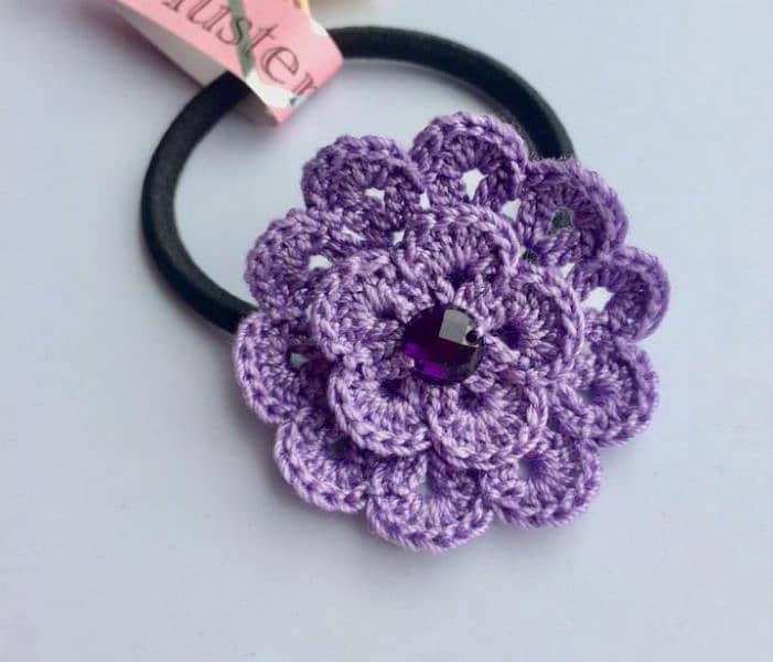 crochet hair accessories 16