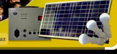Solar panels 30 Wat + Inverter 28 Ampair Battery + 30 feet wire 0