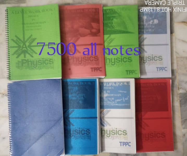 A'S level Physics notes + course book available for sell 2